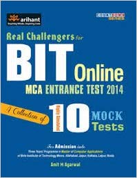 Arihant BIT Online MCA Entrance Test 10 Mock Tests 